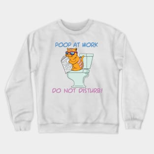 Cat poop Crewneck Sweatshirt